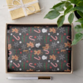 Niedlicher Illustrierter Weihnachtscharakter Seidenpapier (Geschenk)