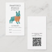 Niedlicher Illustrierter Wellness-Center Terminkarte (Vorne/Hinten)