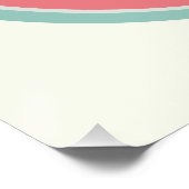 Niedlicher in einem Melon Poster (Ecke)