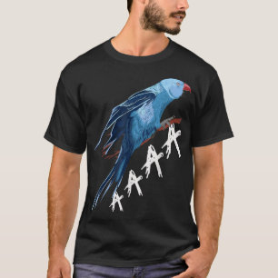 Niedlicher Indianerring Schrei Parakeet Bird Ornit T-Shirt