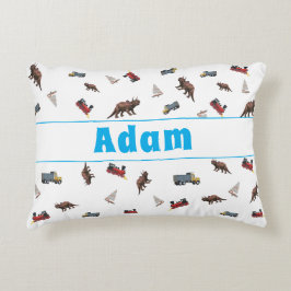 Niedlicher, individualisierbarer Baby Boy Dekokissen