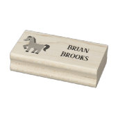 Niedlicher individuelle Name Gummistempel (Stempel)