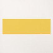 Niedlicher Individuelle Name Patel Gelb und Orange Yogamatte (Rückseite (Horizontal))