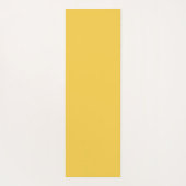 Niedlicher Individuelle Name Patel Gelb und Orange Yogamatte (Rückseite)