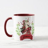 Niedlicher Individuelle Name Tasse (Links)
