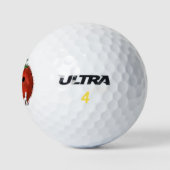 Niedlicher Individuelle Name Tomato Golfball (Logo)