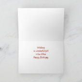 Niedlicher Individuelle Name von Pferden Karte (Innenseite)