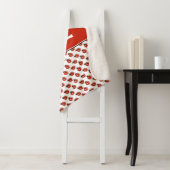 Niedlicher Individuelle Name "White & Red Ladybugs Sherpadecke (Beispiel)