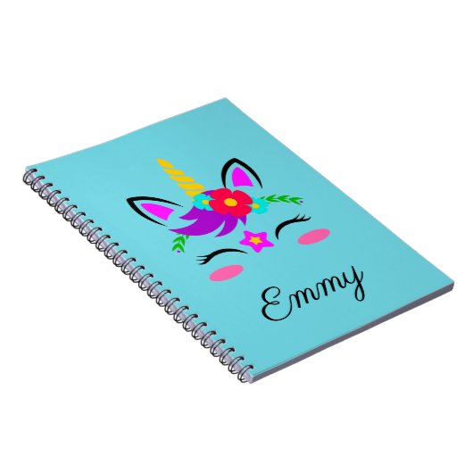 Niedlicher individueller Name u. Farbe wenig Notizblock (Rechte Seite)