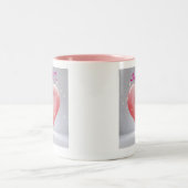 Niedlicher, individueller Name und Foto für Gesche Zweifarbige Tasse (Mittel)