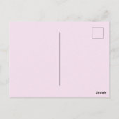 Niedlicher, individueller Strandtopus Postkarte (Rückseite)