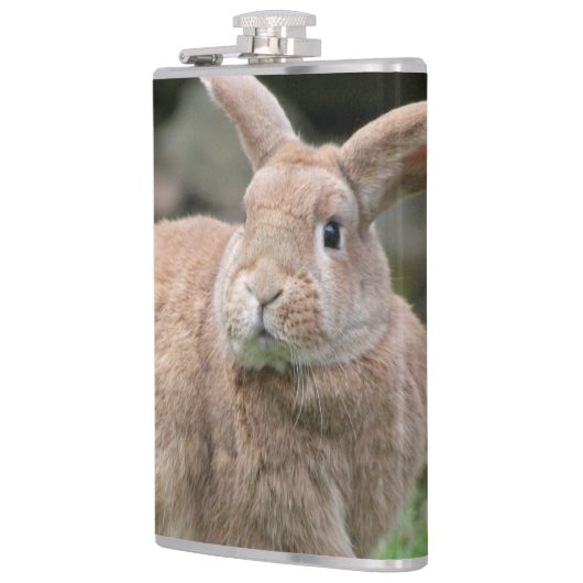 Niedlicher Ingwer mit großen Ohren Flachmann (Links)