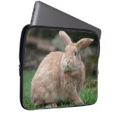 Niedlicher Ingwer mit großen Ohren Laptopschutzhülle (Vorne Rechts)