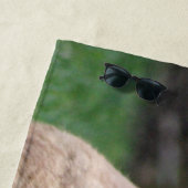 Niedlicher Ingwer mit großen Ohren Strandtuch (Beispiel)