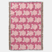 Niedlicher inquisitiver Cartoon Decke (Vorderseite Vertikal)