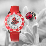 Niedlicher Insektenkäfer Armbanduhr<br><div class="desc">Niedlicher Insektenkäfer</div>