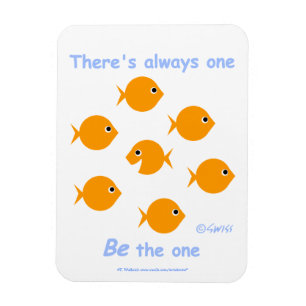 Niedlicher Inspirationslehrer großer flexibler Mag Magnet