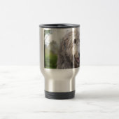 Niedlicher irischer Wolfhound Reisebecher (Mittel)