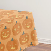 Niedlicher Jack O'Lantern Cotton Tablecloth, 52"x7 Tischdecke (Beispiel)