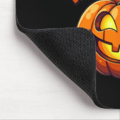 Niedlicher Jack O'lantern Pumpkin Happy Halloween Mousepad (Ecke)