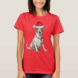 Niedlicher Jack Russell Dog Lover Weihnachten T-Shirt