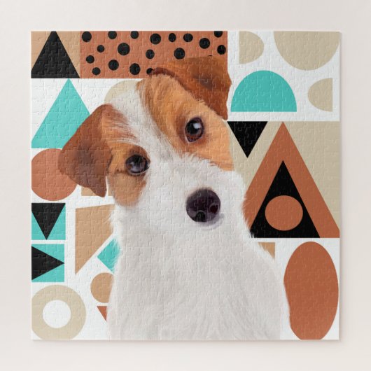 Niedlicher Jack Russell Terrier Dog Puzzle (Vertikal)