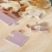 Niedlicher Jack Russell Terrier mit Popcorn Puzzle (Seite)