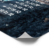 Niedlicher Jahreskalender 2023 Foto-Poster Poster (Ecke)