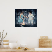 Niedlicher Jahreskalender 2023 Foto-Poster Poster (Küche)