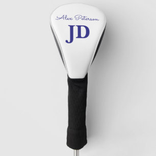 Niedlicher JD Abschluss Personalisierter Name Golf Headcover