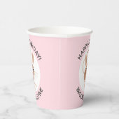 Niedlicher Jerboa mit langem Ohr personalisierter Pappbecher (Rechts)