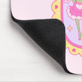 Niedlicher Jolly Frog - würdig und genug Mousepad (Ecke)