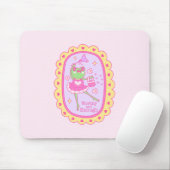 Niedlicher Jolly Frog - würdig und genug Mousepad (Mit Mouse)