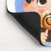 Niedlicher Junge in einem Piratenkostüm Mousepad (Ecke)