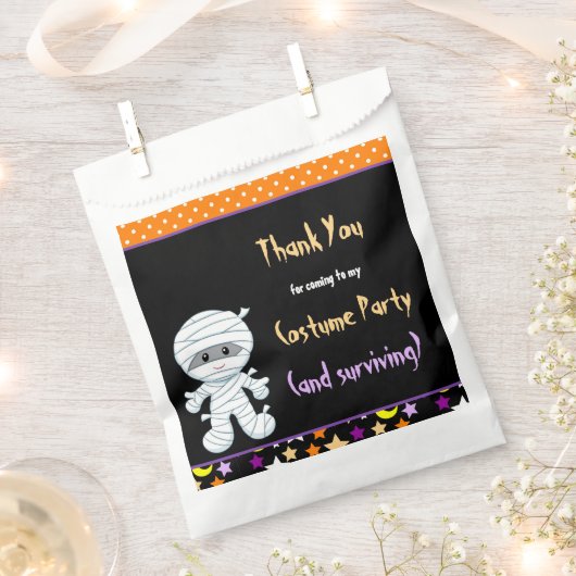 Niedlicher Junge Mummy Halloween Kostüm Party Geschenktütchen (Ausgeschnitten)