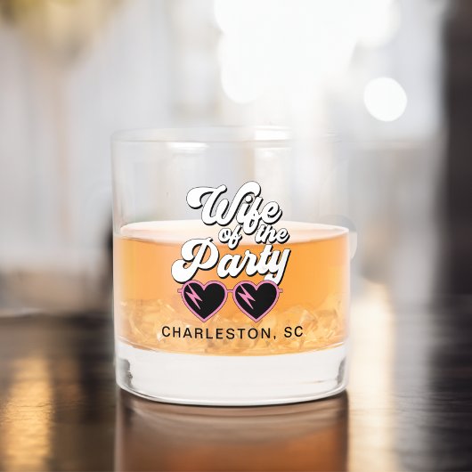 Niedlicher Junggeselinnen-Abschied Bride Whiskyglas