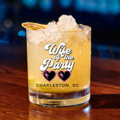 Niedlicher Junggeselinnen-Abschied Bride Whiskyglas