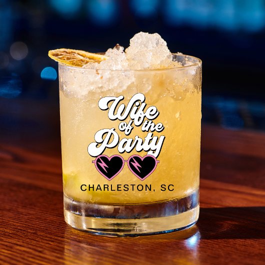 Niedlicher Junggeselinnen-Abschied Bride Whiskyglas