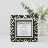 NIEDLICHER Junggeselinnen-Abschied-Designer lädt e Einladung (Stehend Vorderseite)