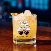 Niedlicher Junggeselinnen-Abschied Whiskyglas