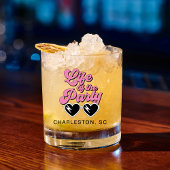 Niedlicher Junggeselinnen-Abschied Whiskyglas