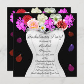 NIEDLICHER Junggeselinnen-Abschieds-Designer lädt Einladung (Vorne/Hinten)