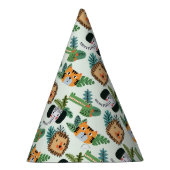 Niedlicher Jungle Safari Lion Tiger Elephant Gebur Partyhütchen (Rechts)