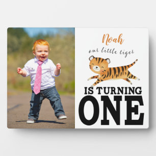 Niedlicher Jungle Safari Wild One Babies Erster Ge Fotoplatte