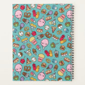 Niedlicher Junk Food-Planer Planer (Rückseite)