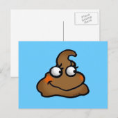 Niedlicher kack postkarte (Vorne/Hinten)