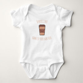 Niedlicher Kaffee Baby Strampler