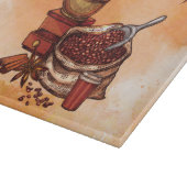 niedlicher Kaffee Bar Name Schneidebrett (Ecke)