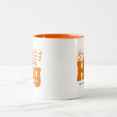 Niedlicher Kaffee ist eine Umarmung in der Tasse W (Mittel)