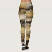 Niedlicher Kaffee Leggings (Rückseite)